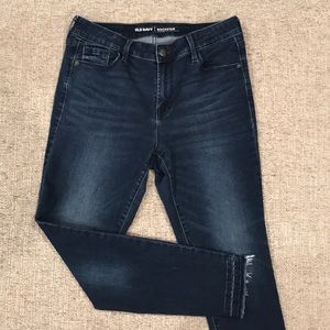 Old Navy Rockstar Skinny Jean Mid-rise 8 Tall